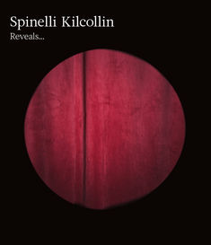 the cover to sprielli klosolinn's revealas album is shown in black and red