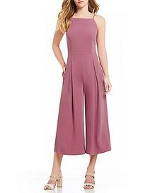 Antonio Melani Zarina Wide Leg Pleated Jumpsuit Formal Sleeveless Jumpsuits And Rompers For Summer, Sleeveless Jumpsuits And Rompers For Formal Summer Events, Fitted Sleeveless Jumpsuits And Rompers For Spring, Formal Sleeveless Jumpsuits And Rompers For Spring, Sleeveless Formal Jumpsuits And Rompers For Spring, Sleeveless Fitted Jumpsuits And Rompers For Work, Fitted Sleeveless Jumpsuits And Rompers For Work, Fitted Sleeveless Jumpsuits For Workwear, Elegant Sleeveless Stretch Jumpsuit