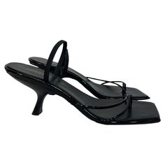 Elevate Your Summer Style With The Row Rai Sandals In Timeless Black Leather. These Luxurious Sandals Feature A Sleek And Simple Design That Exudes Understated Elegance. Team Them With Cropped Wide-Leg Pants And A Tailored Blouse For A Sophisticated And Refined Outfit That's Ideal For Both Casual And Dressy Occasions. The Row Rai Sandals In Black Leather Condition: Very Good Signs Of Wear: Include Box., Minor Signs Of Wear Or Markings, Minor Scuffing Insoles., Lightly Used But Very Well Maintain Cropped Wide Leg Pants, Leather Sandals, Shoes Women Heels, The Row, Simple Designs, Heel Height, Shoes Heels, Black Leather, Summer Fashion