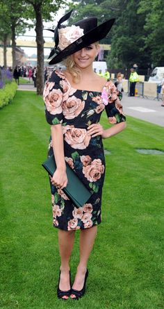 Pixie Lott donning Dolce and Gabbana for Ladies Day 2013 Royal Ascot Fashion, Royal Ascot Ladies Day, Ascot Outfits, Ascot Ladies Day, Race Day Fashion, Race Outfit