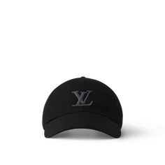 LOUIS VUITTON® - Only Lv Cap - Black Micro Bags, Louis Vuitton Official Website, Slouchy Bag, Cap Collection, Trunk Bag, Latest Bags, Leather Denim, Cotton Hat, Louis Vuitton Official