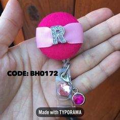 Personalized Pink Badge Holders For Gifts, Personalized Pink Badge Reel For Birthday, Valentine Hair Bows, Louis Vuitton Keychain, Funny Keychain, Leather Key Holder, Retractable Badge Holder, Bible Quote, Retractable Badge Reel