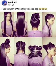 Versatile Weave, Vixen Sew In, Sew In Hairstyles, Sew In Weave, Quick Natural Hair Styles, Hairstyle Gallery, Relaxed Hair, Hair Nails, Sew In