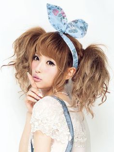 #FunayamaKumiko #Kumicky #Gyaru #Popteen #Japanese Kumiko Funayama, Gyaru Hair, Gyaru Kei, Pigtail Hairstyles, Gyaru Fashion, Japanese Street Fashion, Hair Reference