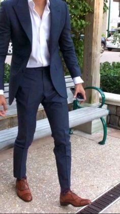 Grad Suits, Mens Dress Outfits, Stylish Mens Suits, Blazer Outfits Men, Blue Suit Men, Formal Men Outfit, Mens Fashion Blazer, Men Fashion Casual Shirts