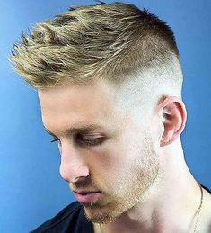 Discover 20 Short Haircuts for Men That Will Turn Heads Everywhere! From stylish short hairstyles for men to sharp mens haircuts straight hair, this collection has it all. Explore mens wavy haircuts and find the perfect look for your wavy hair. Whether you prefer mens medium length hairstyles or trendy mens hairstyles medium, you\'ll find inspiration here. Don’t forget about mens hairstyles thick hair that add volume and flair. Get ready to elevate your style game and make a statement! Pineapple Haircut, Blond Haircut, Haircuts 2020, High And Tight Haircut, High Fade Haircut, Military Haircut, Faux Hawk Hairstyles, Short Blonde Haircuts