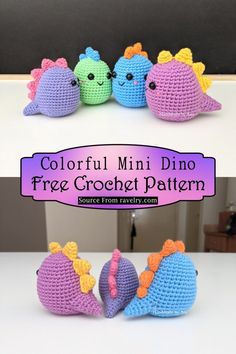 Make the cute and unique dinosaur for your children's spying and home decoration by getting inspiration from these crochet dinosaur patterns. Free Crochet Patterns For Dinosaurs, Crochet Dino Pattern Free Amigurumi, Mini T Rex Crochet Pattern Free, Dino Nuggets Crochet Pattern Free, Baby Axolotl Crochet Pattern Free, Small Crochet Stuffies, Mini Dinosaur Crochet Pattern Free, Mini Dino Crochet Pattern Free, Free Small Amigurumi Patterns