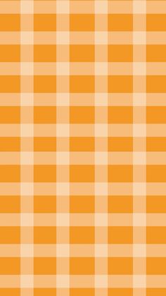 an orange and white checkered fabric pattern