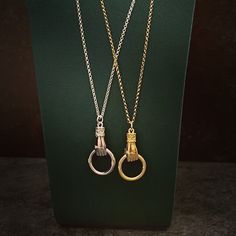 "This is a charm holder for a personalized necklace. These hand charm holders are 1 1/4\" total hang from the top of the jump ring. The hand is 18K gold or silver over brass. These are casted 3D pendants. The jump ring is a sturdy 6mm gold or silver plated wire and a 18 gauge width. The finish is a shiny gold or silver and not antiqued.  The circle ring does NOT open. Charms can be added with jump rings that will open with your tweezers or jewelry pliers. These charm holders are beautifully casted and have a heavy weight. Available necklace chains are gold or silver in a 1.4mm rolo style. These chains are a nice weight and quality." Silver Brass Charm Necklace, Silver Brass Charm Necklace With Lobster Clasp, Charm Holder Pendant, Wax Seal Jewelry, Hope Necklace, Letter Jewelry, Charm Holder, Hand Necklace, Chunky Chain Necklaces