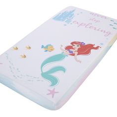 the little mermaid crib bedding set