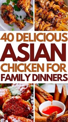 Asian Chicken Dishes, Asian Recipes With Chicken, Fajitas Chicken, Chinese Dishes Recipes, Marinade Chicken, Asian Soups, Chicken Recipes For Dinner, Asian Chicken Recipes