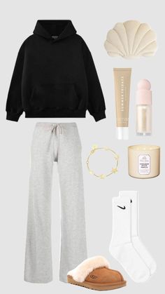 Cool Sweatpants, Sweatpants Outfit Ideas, Cozy Sweatpants, Baggy Sweatpants, Skandinavian Fashion, Sweatpants Outfit, Casual Preppy Outfits