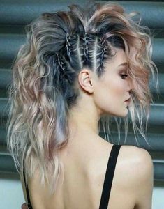 Fast Hairstyles, Penteado Cabelo Curto, Braids For Long Hair, Box Braids Hairstyles, Hair Pictures, Medium Length Hair Styles, Hair Trends, Hair Tutorial