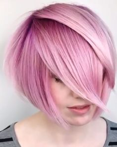 25 Prettiest Ways to Get a Pixie Bob with a Side Part Front Bob Hairstyles, Long Front Bob, Pastel Hair Colors, Soft Grunge Hair, Trendy Bob, Short Grunge Hair, Tutorial Ideas, Hair Streaks, Short Hair Trends