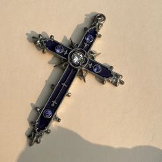 Being Sold And Has Sold Online For 470.00. Highly Sought After. Approx 3 1/2 X 2 1/2 Inches. Pewter Made In England. Hand Made With Swarovski Crystals. Pendant Only Alchemy Gothic Jewelry, Crystals Pendant, Alchemy Gothic, Gothic Cross, Gothic Crosses, Gothic Jewelry, Alchemy, Rosary, Cross Pendant