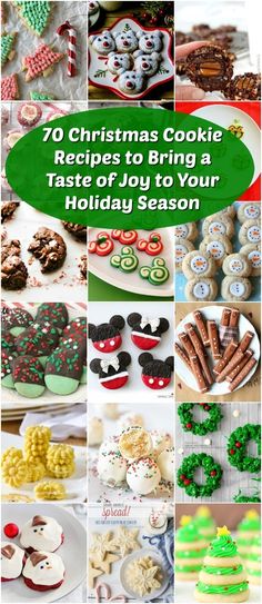 christmas cookie recipes to bring a taste of joy to your holiday season