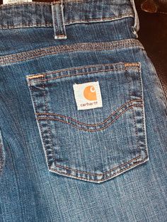 "Carhartt jeans  Size 6X30 Traditional Fit Made in Mexico Waist 15\" Length 28 1/2\"" Carhartt Jeans, Carhartt Women, Johnson Bros, Vintage Carhartt, Womens Jeans, Manchester, Levi Jeans, Jeans Size, Cool Designs