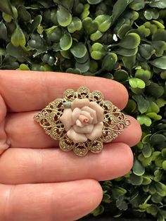 This listing is for a Beautiful pin.  See my other listings for more jewelry.  I will combine shipping. Belle Rose, Jewelry Brooch, Beautiful Roses, Brooch Pin, Brooches, Vintage Jewelry, Gold Tones, Etsy Accessories, Roses