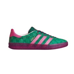 Adidas X Gucci, Gucci Outfit, Trainers Outfit, Harrods London, Green Trainers, Gucci Pink, All About Shoes, Adidas X, Gym Shoes