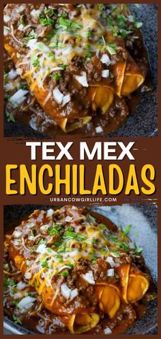 Try this homemade dinner recipe! It's the ultimate Texas comfort food. Smothered in a creamy chili gravy, these authentic Tex Mex Enchiladas are loaded with flavor. Don't miss out on the best tips for these cheese enchiladas! Cheese Enchiladas With Chili Gravy, Tex Mex Enchiladas, Chili Gravy, Mexican Food Dishes, Texas Chili, Cheese Enchiladas, Enchiladas Recipe, Mexican Dinner, Mexican Cooking