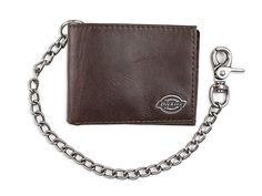 Dickies Hb-31di304-brn - Wallet Handbags : Rich Brown : 100% Genuine Leather China Hand Wash Bifold wallet with chain that features a lobster-claw clasp Three credit card slots, one clear id slot, one billfold pocket 12 inch Classic Coach Wallet On Chain, Coach Classic Rectangular Wallet On Chain, Classic Bifold Wallet On Chain With Card Slots, Coach Leather Wallet On Chain For Everyday Use, Classic Wallet On Chain As Gift, Coach Leather Trifold Wallet For Everyday Use, Coach Leather Rectangular Trifold Wallet, Classic Leather Bifold Wallet On Chain, Keychain Card Holder