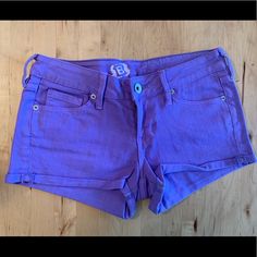 Purple Bullhead Denim Shorts, Perfect Condition Size 3. Never Worn. Cheap Purple Bottoms With Built-in Shorts, Christmas List, Color Purple, Denim Shorts, Cute Outfits, Conditioner, Womens Shorts, Outfit Accessories, Purple