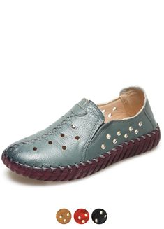 Comfortable Leather Shoes With Stitched Sole For Spring, Spring Leather Shoes With Comfortable Leather Footbed, Comfortable Leather Shoes With Rubber Sole For Spring, Comfortable Loafers With Rubber Sole For Spring, Comfortable Slip-on Leather Shoes For Spring, Spring Leather Slip-on Shoes With Cushioned Footbed, Spring Slip-on Leather Shoes With Cushioned Footbed, Spring Leather Slip-on Shoes With Perforated Toe Box, Spring Slip-on Leather Shoes With Perforated Toe Box