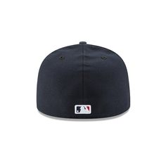 Wear what the players wear! The Atlanta Braves Authentic Collection Road 59FIFTY Fitted cap features a team color fabrication with an embroidered Braves logo at the front panels and an embroidered MLB Batterman at the rear. Navy Sporty Fitted Hat With Flat Bill, Navy Fitted Hat With Flat Bill For Sports Events, Navy Flat Bill Fitted Hat For Sports Events, Navy Flat Bill Hat For Sports Events, Navy Fitted Hat For Sports Events, Navy Fitted Hat With Embroidered Logo For Sports, Classic Navy Fitted Hat For Sports Events, Classic Navy Hat For Sports Events, Collegiate Six-panel Sports Hat