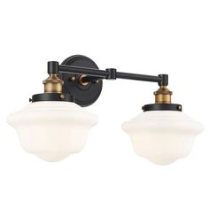 Breakwater Bay Sille 2 - Light Dimmable Vanity Light & Reviews | Wayfair Black Bathroom Light Fixtures, Black Bathroom Light, Modern Vanity Lighting, Matte Black Bathroom, Bathroom Vanity Light, Led Bathroom, Bathroom Light