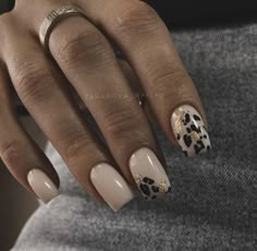 Leopard Nail Designs, Nail Nail Designs, Trendy Nail Art Designs, Nail Polish Ideas, Makijaż Smokey Eye, Leopard Nails, Print Nails, Animal Print Nails, Design Nails