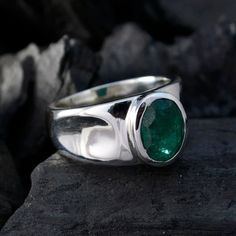 Riyo Natural Gemstone Oval Faceted Green Indianemerald Silver ringIndianemerald Natural Gemstone handmade Ring- 925 Sterling Silver Green Indianemerald Ring - Indianemerald Ring, 925 Sterling Silver, Green, Faishon jewelry, Gemstones rings, thanks giving gift, personalized gift, highest selling items, Ring Faishon jewe Thanks Giving, Green Jewelry, Men Ring, Jewelry For Men, Silver Jewelry Rings, Gems Jewelry, Ring Jewelry, Handmade Ring, Sterling Silver Ring