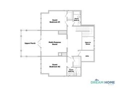 the floor plan for a two bedroom apartment at dream home, which is currently under construction