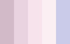 the color purple is very pale and soft