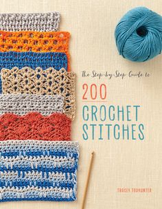 An inspiring collection of 200 classic and new crochet stitches! The perfect resource for new and experienced crocheters alike, The Step-By-Step Guide To 200 Crochet Stitches offers 200 stitches with detailed written, charted, and photographed instructions. This essential book stitch dictionary includes: - Basic stitches - Fans & Shells - Bobbles & Clusters - Spikes - Relief stitches - Mesh & Filet - Waves - Crossed stitches - Decorative stitchesYou'll learn essential crochet skills, such as cha Crochet Book, Confection Au Crochet, Basic Stitches, Easy Crochet Stitches, Beginner Crochet Projects, Crochet Stitches For Beginners, Crochet Diy, Crochet Stitches Tutorial, Crochet Instructions