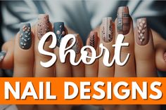 Dive into the latest short nail trends with our list of short nail designs! Whether you're seeking simple short acrylic nails, gel nails, or glitter nail designs, our chic short nail art ideas are perfect Nails Gel Nails