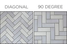 the different types of tile that you can use to decorate your home or office area