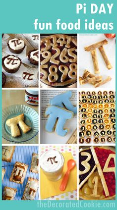 pi day fun food ideas for kids and adults to enjoy in the sun or on the beach