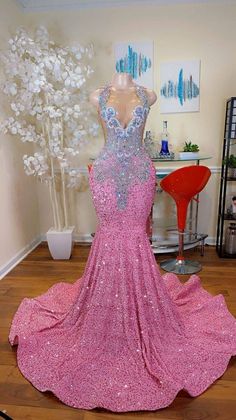 Sequin Prom Dresses Long, Shimmery Dress, Sparkly Prom Dresses