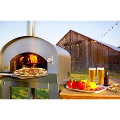 Sole Gourmet Italia 24 x 24 XLarge Wood-fired Pizza Oven with Rubber Feet SOITALIA2424-RF Fire Glass Fireplace, Portable Pizza Oven, Gas Pizza Oven, Pizza Oven Accessories, Countertop Options, Stone Interior, Outdoor Pizza Oven, Wood Fired Pizza Oven, Glass Fireplace