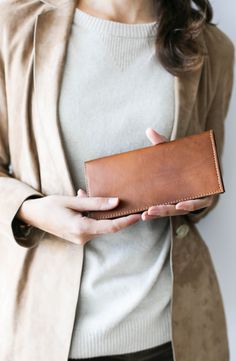 Long Leather Wallet, Women's Wallets, Leather Purse, Black Leather Wallet, Brown Large Wallet, Minimalist Leather Wallet Introducing Handcrafted Leather wallets for Women! Long Wallet Design N02 - Rectangular Corners edition Black & Brown Wallets * Water-splash proof and Durable. * Minimalist, Elegant Design * Soft Natural Leather * 3 slots for the cards; * Optional detachable hand strap holder * Flexible and easy to clean. ⚠ Color of the bag may be a little different, it depends on a leathe Bifold Clutch With Coin Pocket, Leather Wallets For Women, Handcrafted Leather Wallet, Leather Wallet Design, Minimalist Leather Wallet, Wallet Design, Wallet Minimalist, Water Splash, Women's Wallets