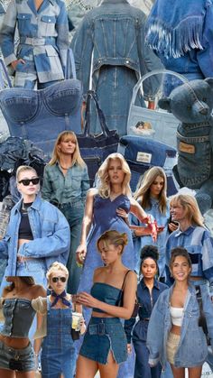 Denim outfits Jeans Party Outfit Night, Denim Bachelorette Party, Denim Themed Party Outfit, Jean Party Outfits, Denim Themed Party, Denim And Diamonds Party Outfit, Girls Weekend Outfits, Denim Party Outfit, Diamonds And Denim Party