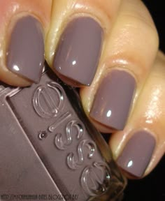 Essie Merino Cool, Fall Nail Polish Colors, Brown Nail Polish, Brown Nail, Nail Polish Colors Fall, Fall Nail Polish, Nagellack Trends, Polish Colors, Essie Nail Polish