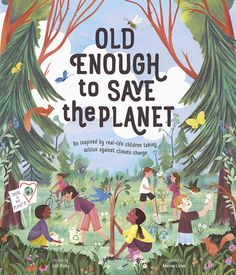 Author Loll Kirby and illustrator Adelina Lirius's picture book Old Enough to Save the Planet is an inspiring look at young climate change activists who are changing the world. The world is facing a climate crisis like we've never seen before. And kids around the world are stepping up to raise awareness and try to save the planet. As people saw in the youth climate strike in September 2019, kids will not stay silent about this subject--they're going to make a change. Meet 12 young activists from around the world who are speaking out and taking action against climate change. Learn about the work they do and the challenges they face, and discover how the future of our planet starts with each and every one of us. "Inspiring fare for the next generation of world savers." --Kirkus Reviews "Vibr Magic Cat, Primary School Teacher, Kids Around The World, Book Cover Illustration, School Leader, Taking Action, Forest School, Change Maker, Chronicle Books