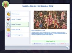 an image of a website page with pictures on the front and back side, which is filled with information about how to select a branch for garbile seitz