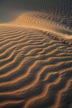 the sand is very thin and wavy