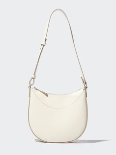 Faux Leather One-Handle Bag | UNIQLO US Bag Uniqlo, Styling Ideas, Handle Bag, Uniqlo, Faux Leather, Leather, Women Shopping, Gifts