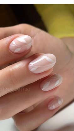 Short White Nails Ideas, Bridal Shower Nails, Pink Wedding Nails, Wedding Day Nails, Braut Make-up, Soft Nails