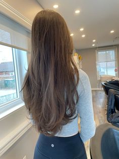 Haircuts For Long Hair With Layers, Haircuts For Medium Length Hair, Long Healthy Hair, Haircut Types, Hairstyles For Layered Hair, Long Layered Haircuts, Long Hair With Bangs, Haircut And Color, Long Layered Hair