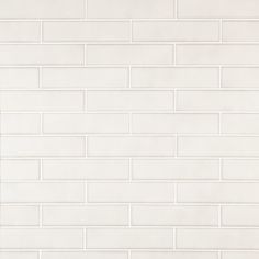 a white brick wall with no mortars on it