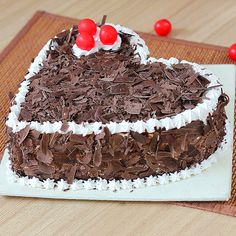 #Black Forest Cake #Mother's Day #Order Cake Online In Gurgaon #order cake online #onlinecakein #online cake delivery #frozen theme #theme cake #birthday cake #wedding cake #kids cake #designer cake #best cake #cake stores near me #midnight cake delivery near me Cake For Husband, Heart Shaped Cakes, Valentines Day Cakes, Order Cake